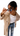 Beige Oversized Fit Long Trench Coat with Belt - FREYJA INDIA -