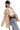 Beige Premium Double - breasted Trench Coat with Belt - FREYJA INDIA -