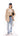 Beige Premium Double - breasted Trench Coat with Belt - FREYJA INDIA -