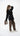 Black Oversized Trench Coat - FREYJA INDIA -