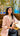 Linen Baby Pink Blazer - FREYJA INDIA -
