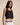 Linen Blend Black Top - FREYJA INDIA -