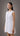 Linen White Waistcoat Mini Dress - FREYJA INDIA -