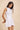 Linen White Waistcoat Mini Dress - FREYJA INDIA -