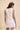 Linen White Waistcoat Mini Dress - FREYJA INDIA -