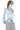Premium Satin Blue Fitted Shirt