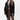 Black Oversized Trench Coat - FREYJA INDIA - 