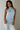 Blue Satin Halterneck Top - FREYJA GLOBAL - 