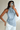 Blue Satin Halterneck Top - FREYJA GLOBAL - 