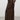 Brown Faux Leather Long Pencil Skirt - FREYJA GLOBAL - 