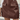 Brown Faux Leather Skirt - FREYJA GLOBAL - 