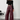 Burgundy Faux Leather Pant - FREYJA GLOBAL - 
