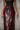 Burgundy Faux Leather Pencil long Straight Skirt - FREYJA GLOBAL - 