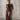 Burgundy Faux Leather Pencil long Straight Skirt - FREYJA GLOBAL - 