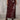 Burgundy Faux Leather Pencil long Straight Skirt - FREYJA GLOBAL - 