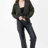 Cargo Jacket Olive Green - FREYJA INDIA - 