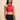 European Linen Red Top - FREYJA INDIA - 