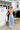 Linen Blend Baby Blue Drawstring Trouser - FREYJA GLOBAL - 