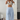 Linen Blend Baby Blue Drawstring Trouser - Loose fit - FREYJA GLOBAL-