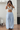 Linen Blend Baby Blue Drawstring Trouser - Loose fit - FREYJA GLOBAL-