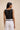 Linen Blend Black Top - FREYJA INDIA - 