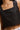 Linen Blend Black Top - FREYJA INDIA - 