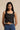 Linen Blend Black Waistcoat - FREYJA INDIA - 