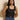 Linen Blend Black Waistcoat - FREYJA INDIA - 