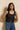 Linen Blend Black Waistcoat - FREYJA INDIA - 