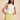 Linen Blend Lime Green Mini Skirt - FREYJA INDIA - 