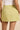 Linen Blend Lime Green Mini Skirt - FREYJA INDIA - 