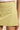 Linen Blend Lime Green Mini Skirt - FREYJA INDIA - 
