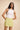 Linen Blend Lime Green Mini Skirt - FREYJA GLOBAL - 