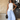 Linen Blend White Tie Top - FREYJA GLOBAL-