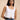 Linen Blend White Waistcoat - FREYJA INDIA - 
