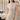 Linen Boat Neck Beige Long Waistcoat - FREYJA GLOBAL - 