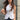 Linen Boat Neck White Long Waistcoat - FREYJA INDIA - 