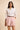 Linen Pink Bermuda Shorts - FREYJA INDIA - 