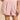 Linen Pink Bermuda Shorts - FREYJA INDIA - 