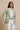 Linen Sage Green Blazer - FREYJA INDIA - 