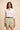 Linen Sage Green Shorts - FREYJA INDIA - 