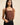 Linen Square Neck Mocha Brown Top - FREYJA INDIA - 