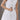 Linen White Waistcoat Mini Dress - FREYJA INDIA - 