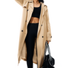 OG Premium Beige Trench Coat for Women with Belt - FREYJA INDIA - 