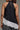 Premium Satin Black Asymmetric Top with White Lace - FREYJA GLOBAL - 