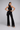 Premium Satin Black Co - ord set with Black lace - FREYJA GLOBAL - 