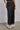 Premium Satin Black Long Skirt with Lace - FREYJA GLOBAL - 