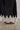 Premium Satin Black Long Skirt with Lace - FREYJA GLOBAL - 