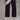 Premium Satin Black Pant with White Lace - FREYJA GLOBAL - 