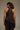 Premium Satin Brown Asymmetric Top with Black Lace - FREYJA GLOBAL - 